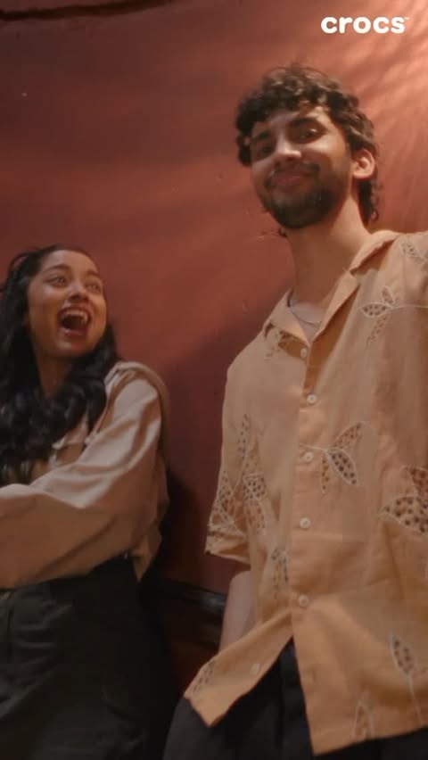 Instagram post by @indian_singing_vip for Crocs. Caption reads: Siddhant Chaturvedi joins Crocs India as the face....