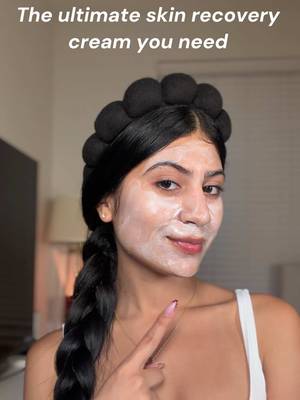 TikTok post by @paau_ang for Cell Fusion X. Caption reads: My skin has been loving this barrier cream lately....