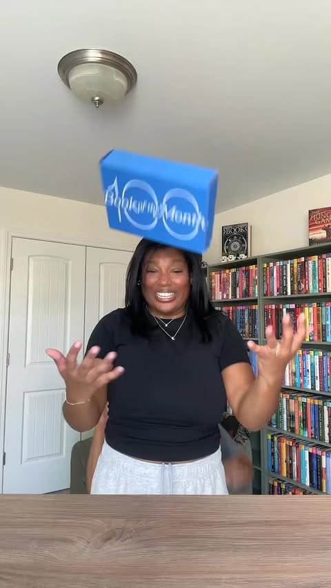 Instagram post by @whereismylibrarycard_ for BookoftheMonth. Caption reads: [...] code GOALS when you sign up with....