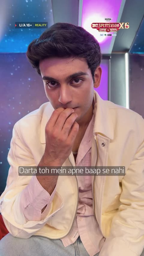 Instagram post by @sadhaafshankar for MTV. Caption reads: [...] karwa degi 🤣🤣 #InstaxFujifilm presents MTV....