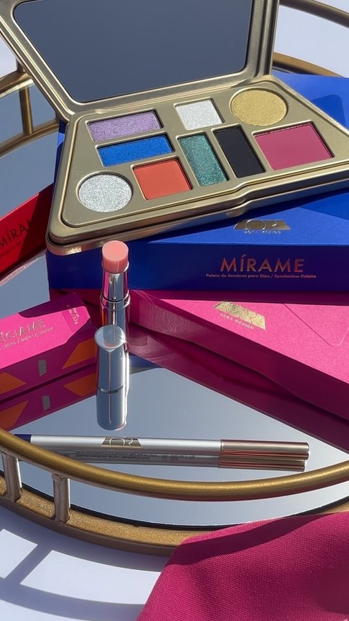 Instagram post by @chikisluvscruz for Aora Makeup. Caption reads: [...] of products 10/10 🫶🏼👏🏽🤌🏽 Aora Makeup....