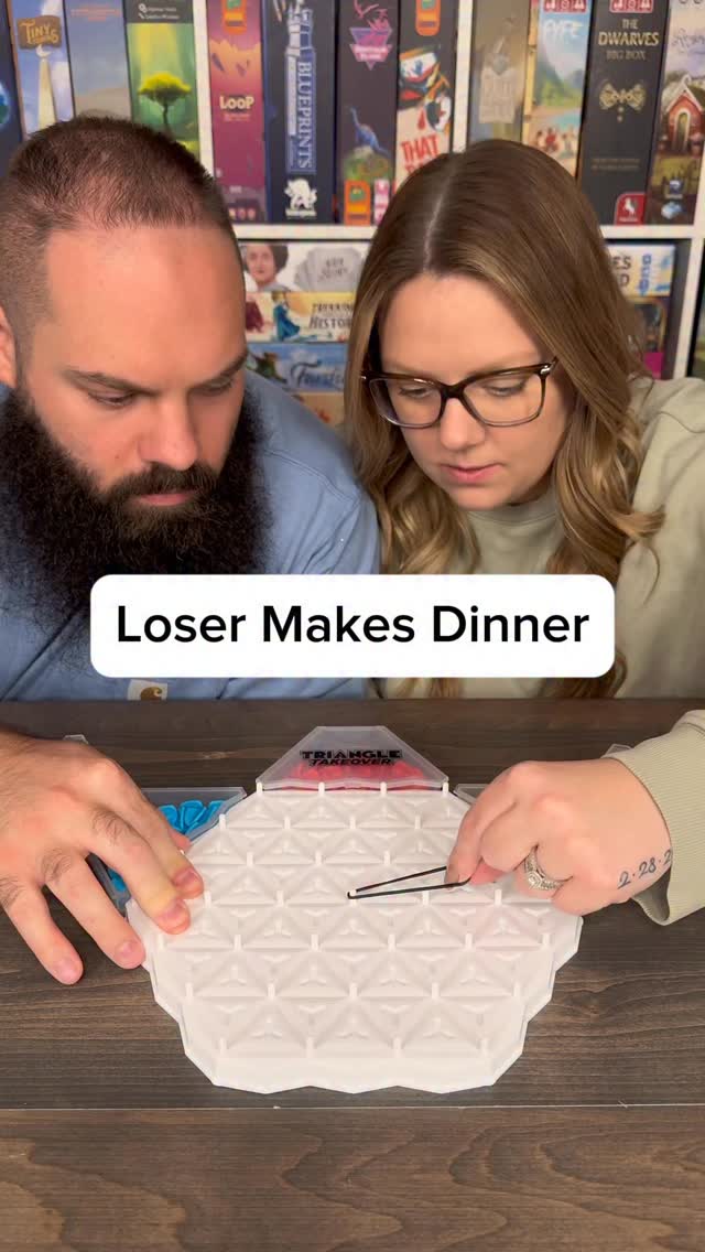 Instagram post by @games.4two for What Do You Meme. Caption reads: We Love This Strategy Game, Triangle Takeover!!....