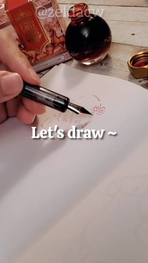 Instagram post by @zeldacw for Ferris Wheel Press. Caption reads: Ponytail and horses 🐎 #sponsored 

I own a small....