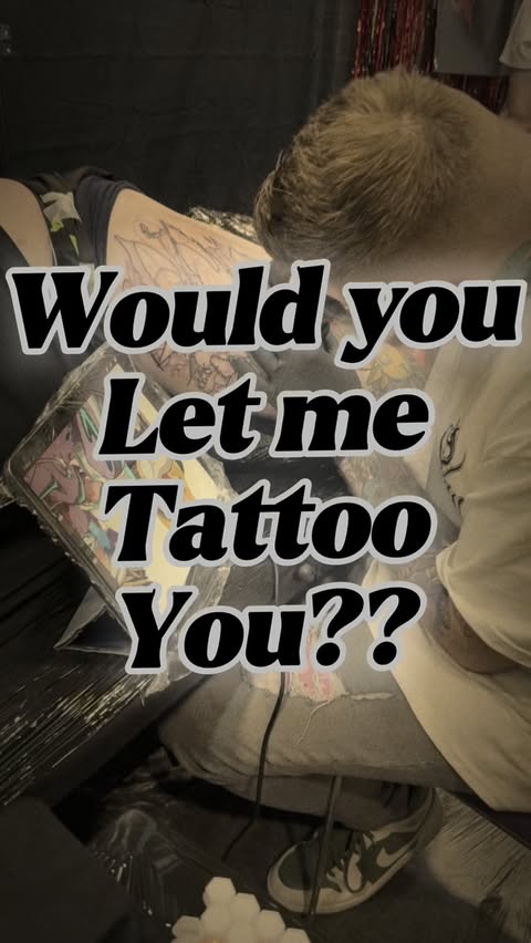 Instagram post by @siitattooist for Barber DTS Tattoo Supplies. Caption reads: Well.. would you? Lemme know by dropping a....