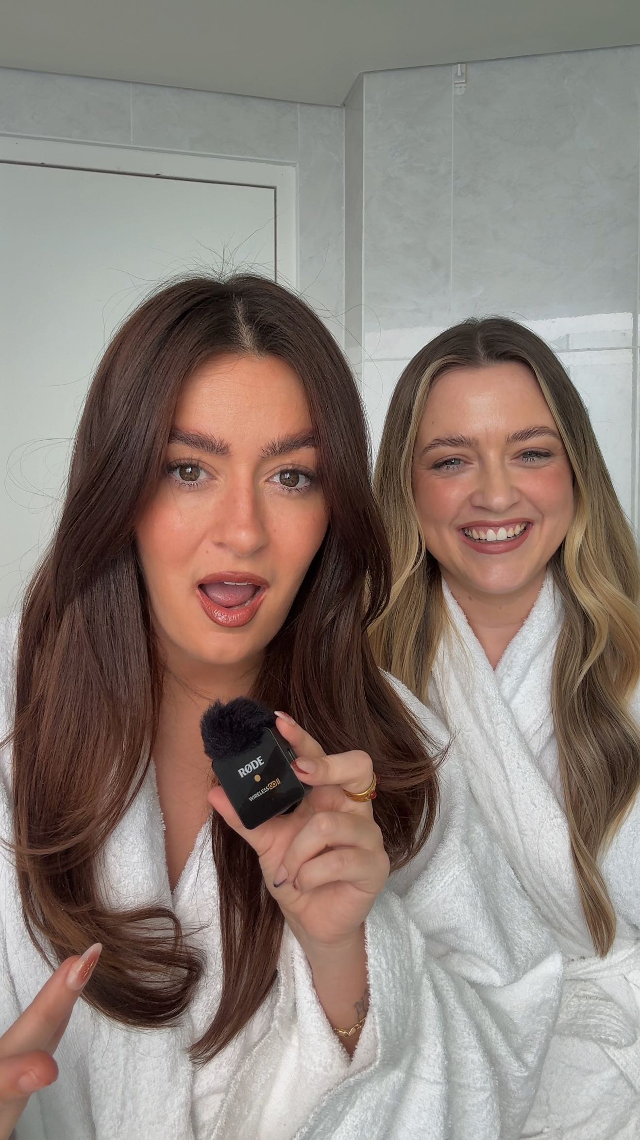 Instagram post by @twobrokechicks for Lovehoney. Caption reads: Use code CHICKSBF20 for an extra 20% off Black....