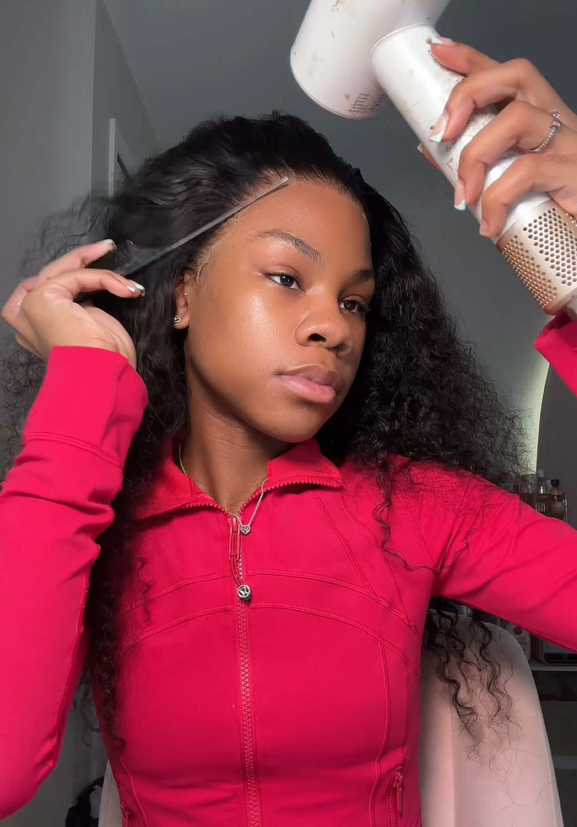 TikTok post by @tasiaa_07 for Vshowhair. Caption reads: hair from : @VSHOW HAIR @VSHOW HAIR Shop 💞 Best....