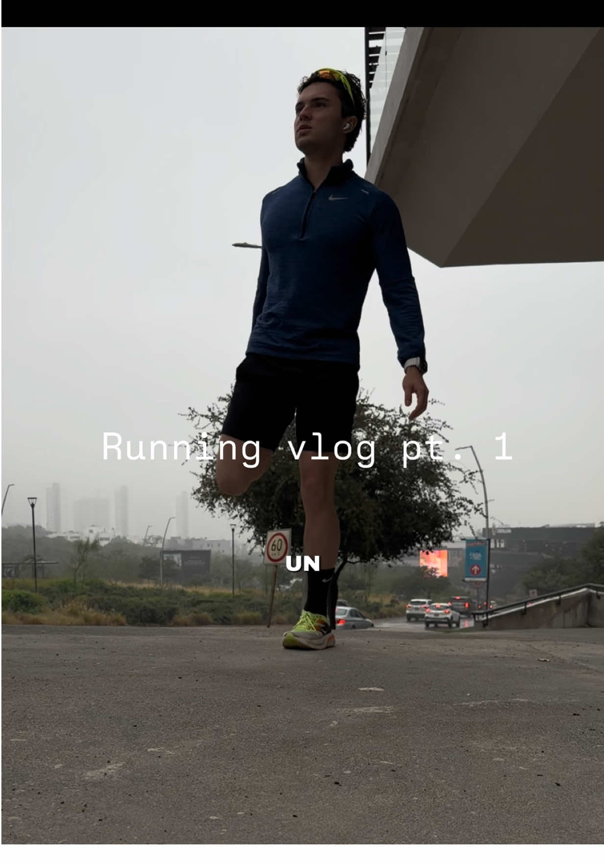 TikTok post by @diego.rdzfit for Silk. Caption reads: Running vlog pt. 1 @SilkMX #publicidad #fitness....