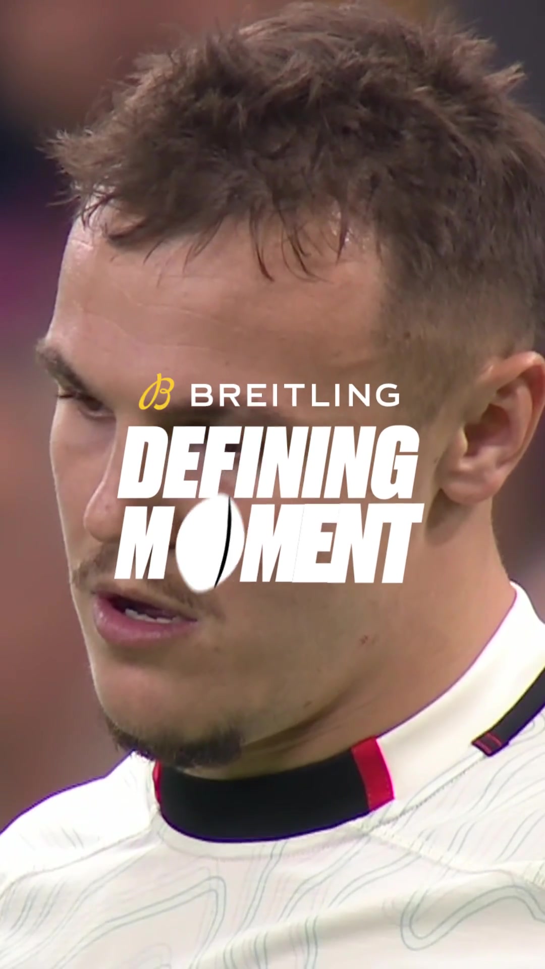 TikTok post by @nationsseries for BREITLING. Caption reads: [...] victory against Japan in Cardiff 🤩💪....