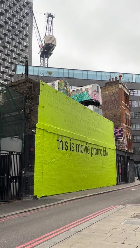 Instagram post by @themoment for Universal Pictures. Caption reads: this is movie promo for @themoment btw. in cinemas....