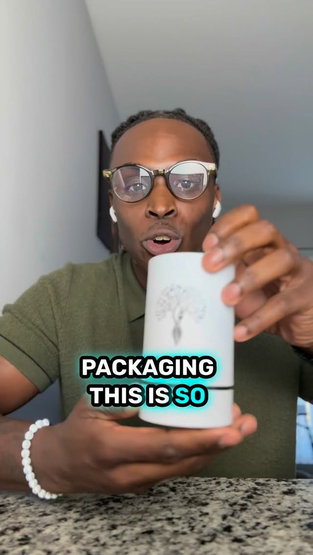 Instagram post by @joshuadsimpson_ for Eternal Perfume Oils. Caption reads: Every day I show up for others, listening,....