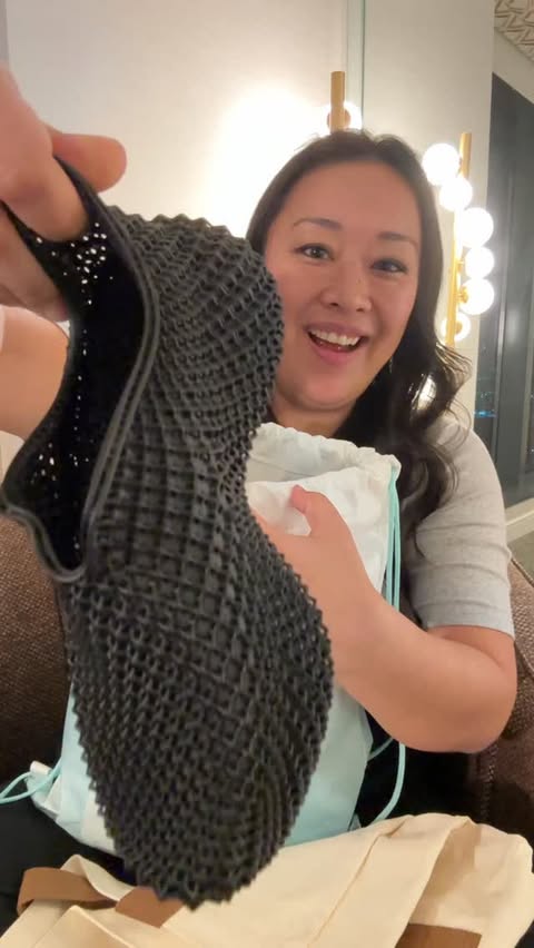 Instagram post by @edizaferris for Shokz. Caption reads: Here is some of the SWAG I got at @ces!!! #ces....