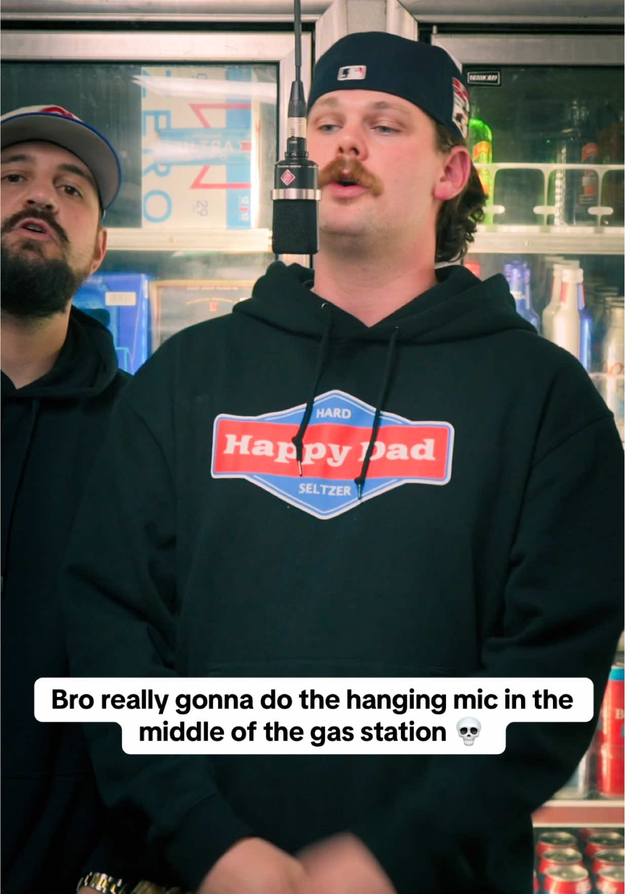 TikTok post by @itspartymike for Happy Dad. Caption reads: Trust In Tha Boi - Party Mike & @YesssTrevor out....