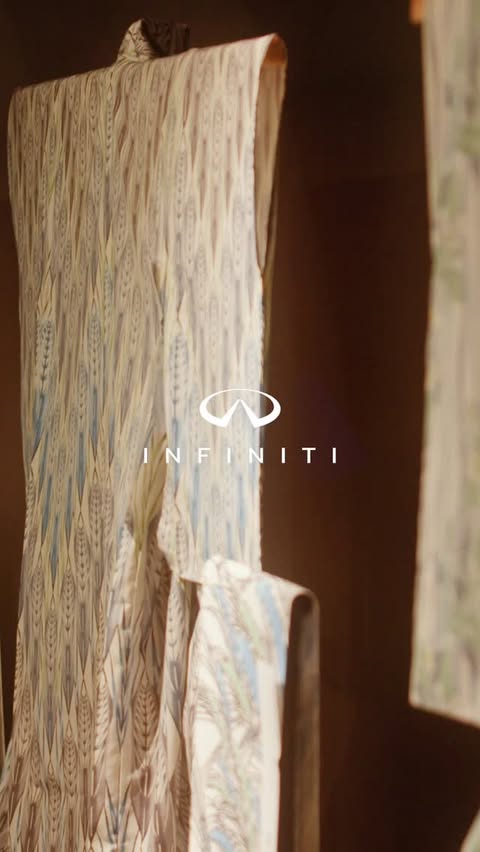 Instagram post by @moalturki for INFINITI. Caption reads: [...] its core lies a shared philosophy with....