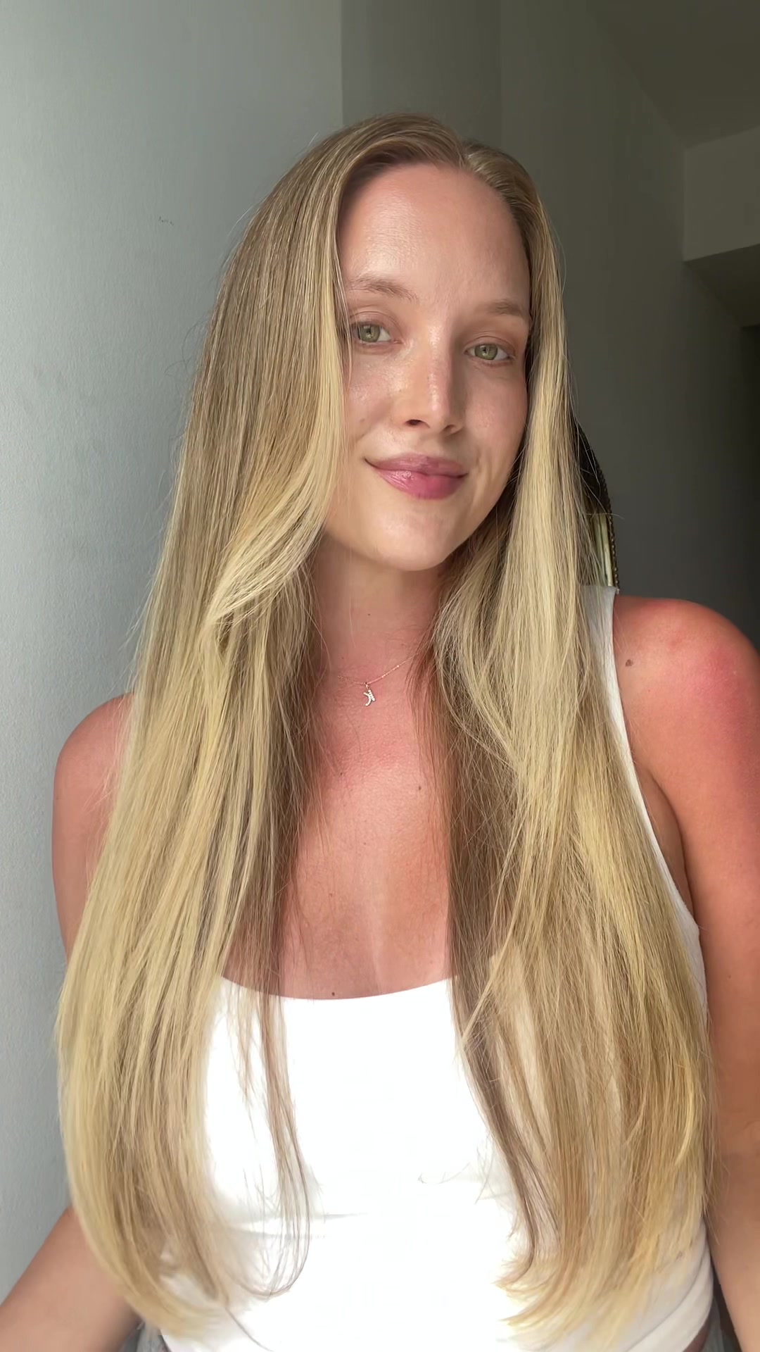 TikTok post by @kayleighskloset for Target. Caption reads: #LOrealParisPartner #ad the hair has been through....