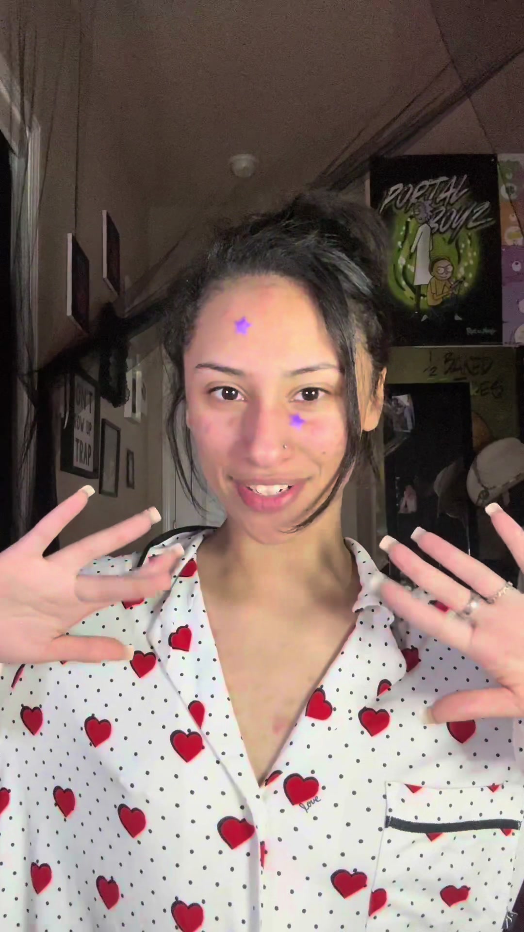 TikTok post by @jadababy_0 for Victoria's Secret. Caption reads: @Victoria’s Secret haul for anyone who was curious....