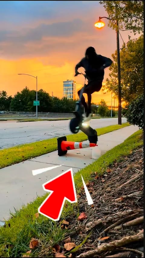 Instagram post by @scooter_kel for Gotrax. Caption reads: Bunny with the Trax @ridegotrax @gotrax_ca....