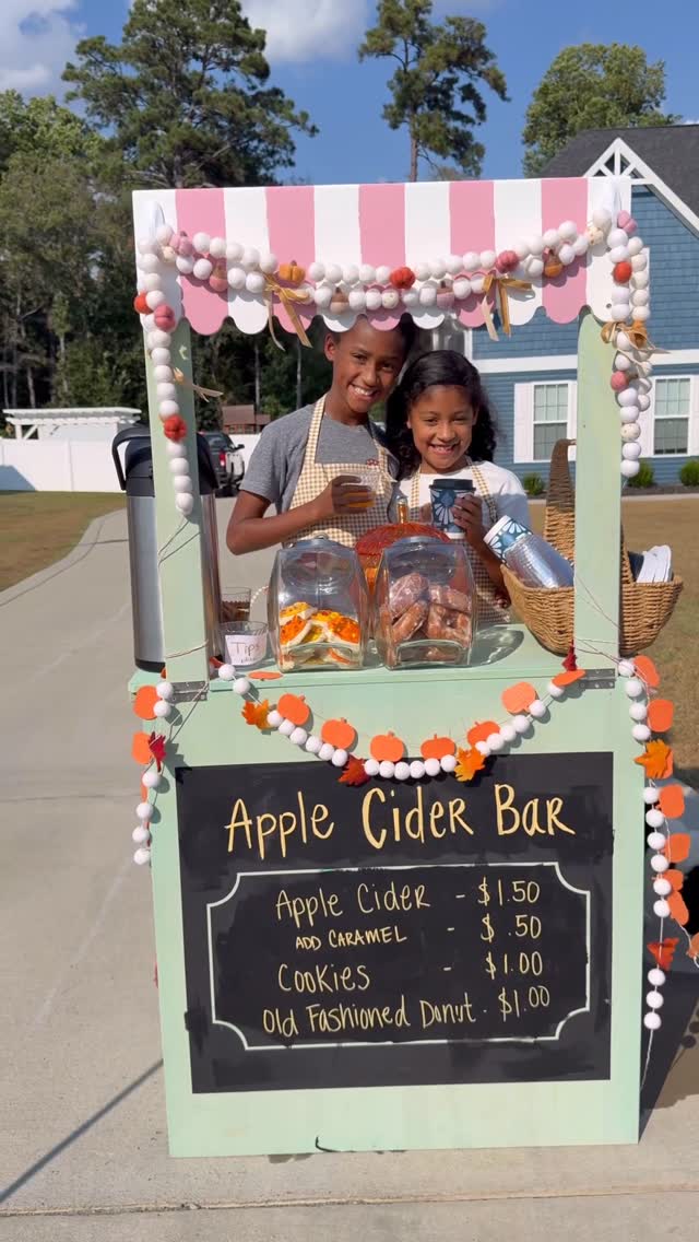 Instagram post by @occasions.byshakira for Chinet. Caption reads: 🍎🍂#ChinetPartner The girls had so much fun....