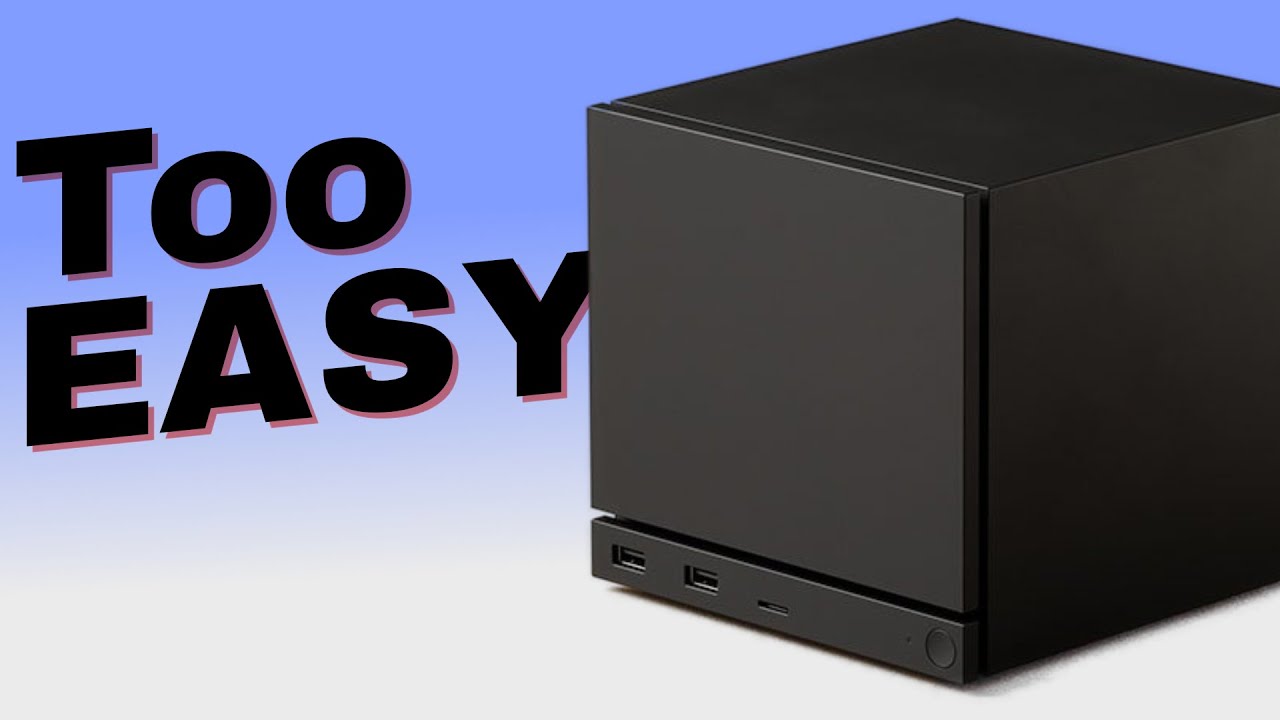 YouTube post by @NerdNest for Humble Bundle. Caption reads: Valve said it!  Steam Machine Update!.