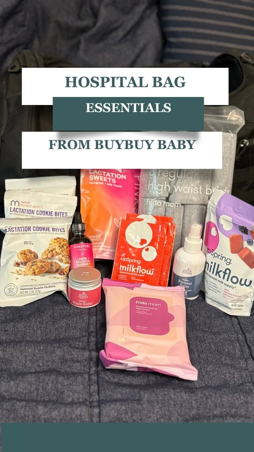 Instagram post by @sofis.mommyworld for buybuy BABY. Caption reads: Check out all the great postpartum and....