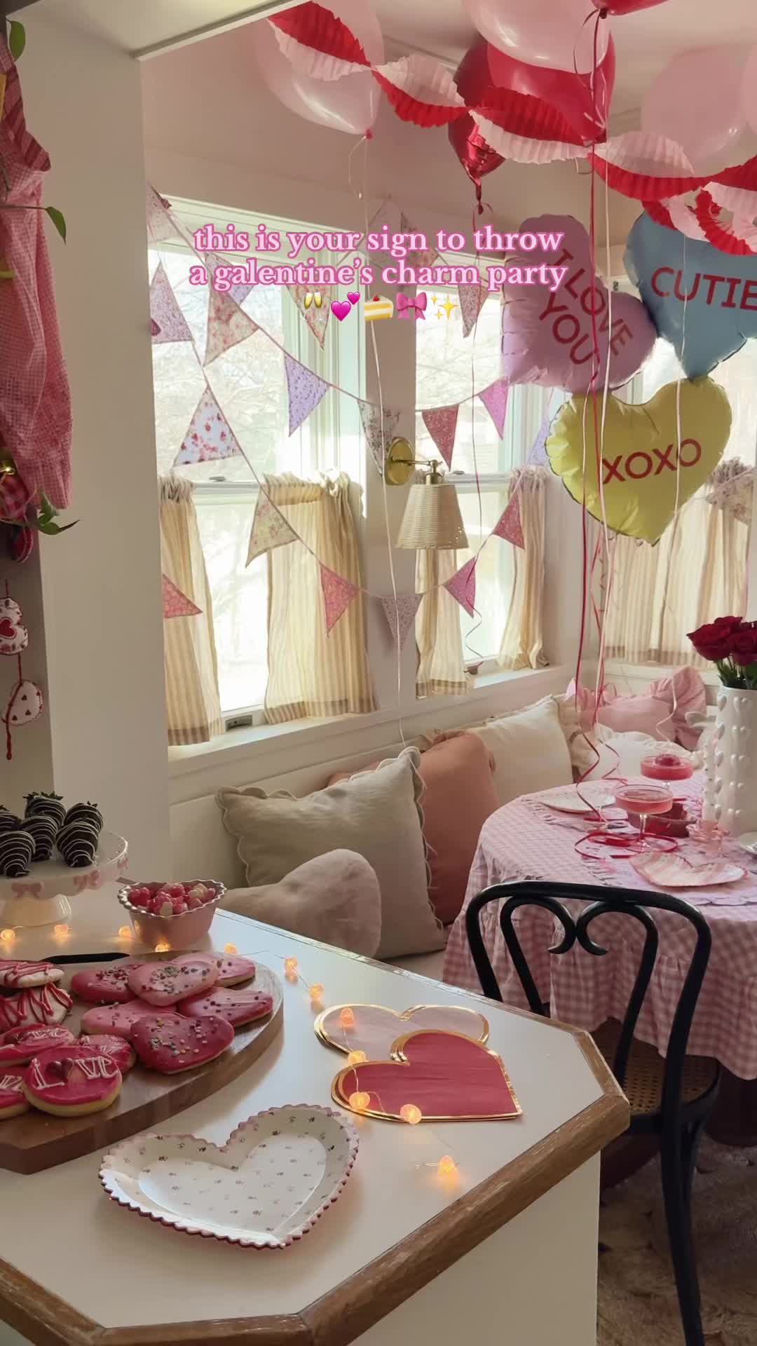 TikTok post by @emilywelchstyle for Hy-Vee. Caption reads: Treats, charms, and yap💕   #ad @Hy-Vee is my....