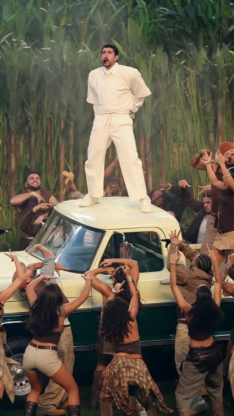 Instagram post by @nycharlene for Warby Parker. Caption reads: [...] 

🎶 @badbunnypr (27 of 380) 💚
👓....