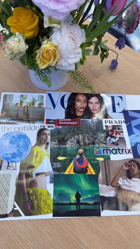 Instagram post by @rubiyunuen for Matrix. Caption reads: [...] come with me to live my little girl dreams....