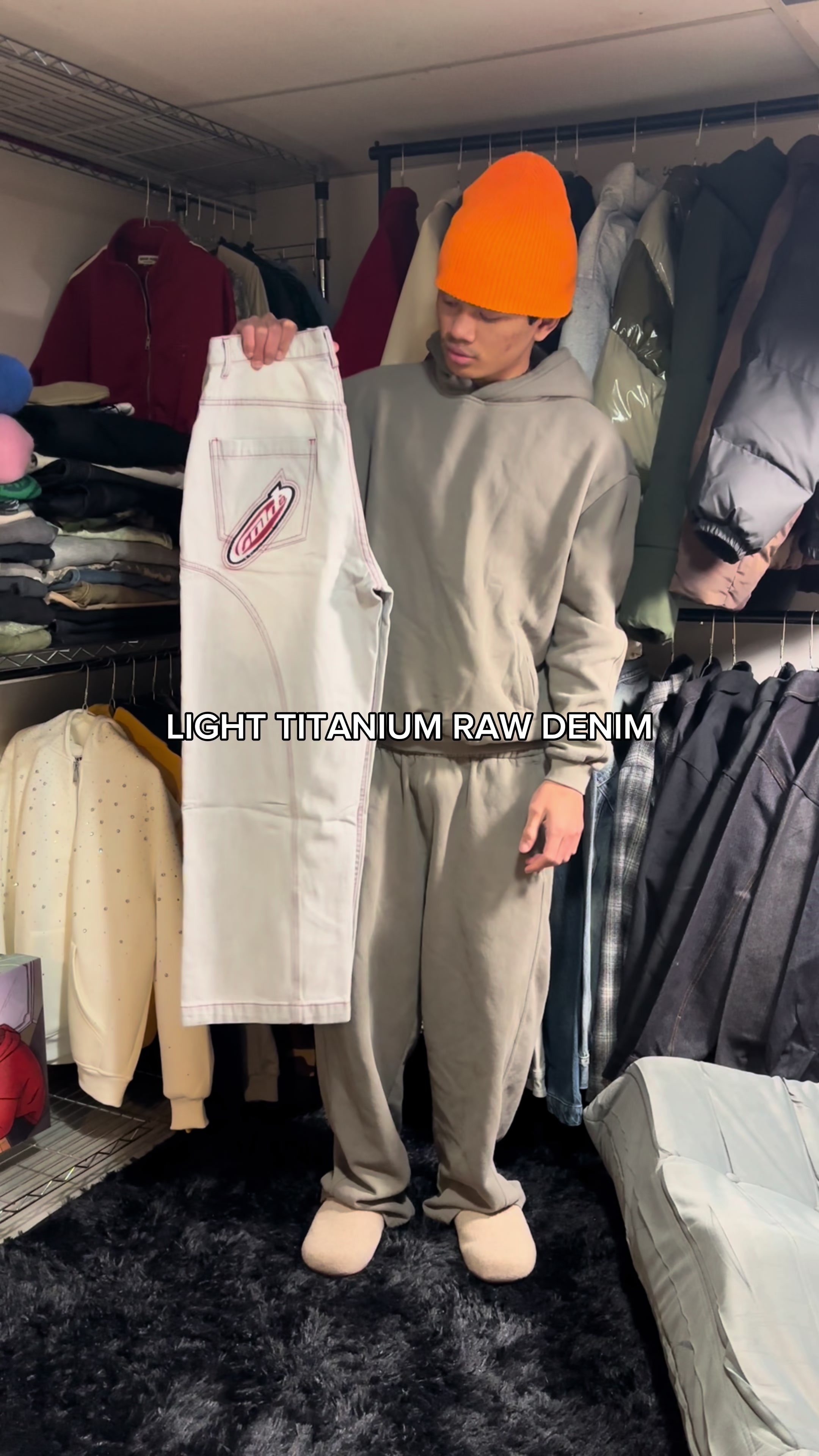 TikTok post by @sjjwamiii for Cold Culture. Caption reads: tuff jacket @Cold Culture #streetwear #fyp....