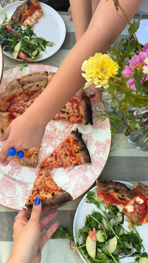Instagram post by @karsynkdupree for Ooni. Caption reads: [...] what our home oven can do! The @oonihq Koda....