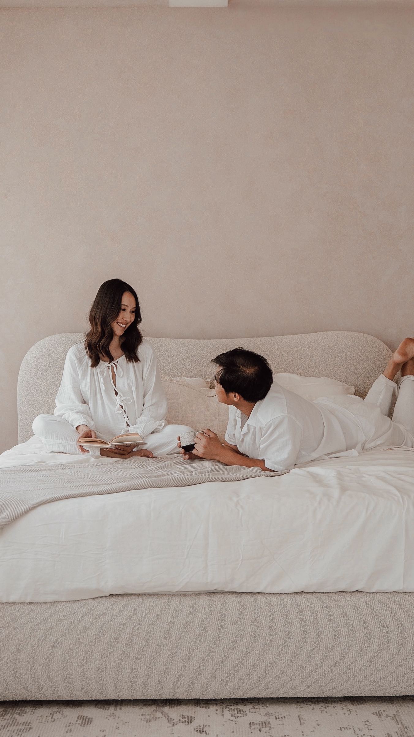 Instagram post by @melissackoh for Castlery. Caption reads: Introducing intimessy — that wonderfully real....