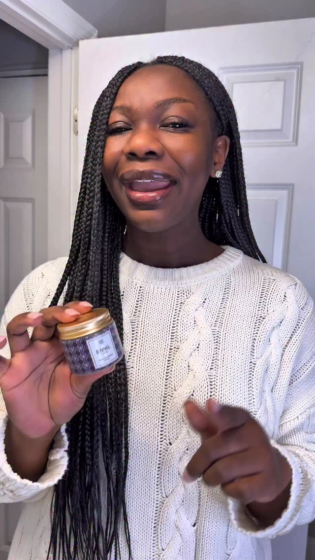 Instagram post by @vivian_obodo for ENML Toothpaste Tabs. Caption reads: Upgrading my self care routine with @enmltoothtabs....