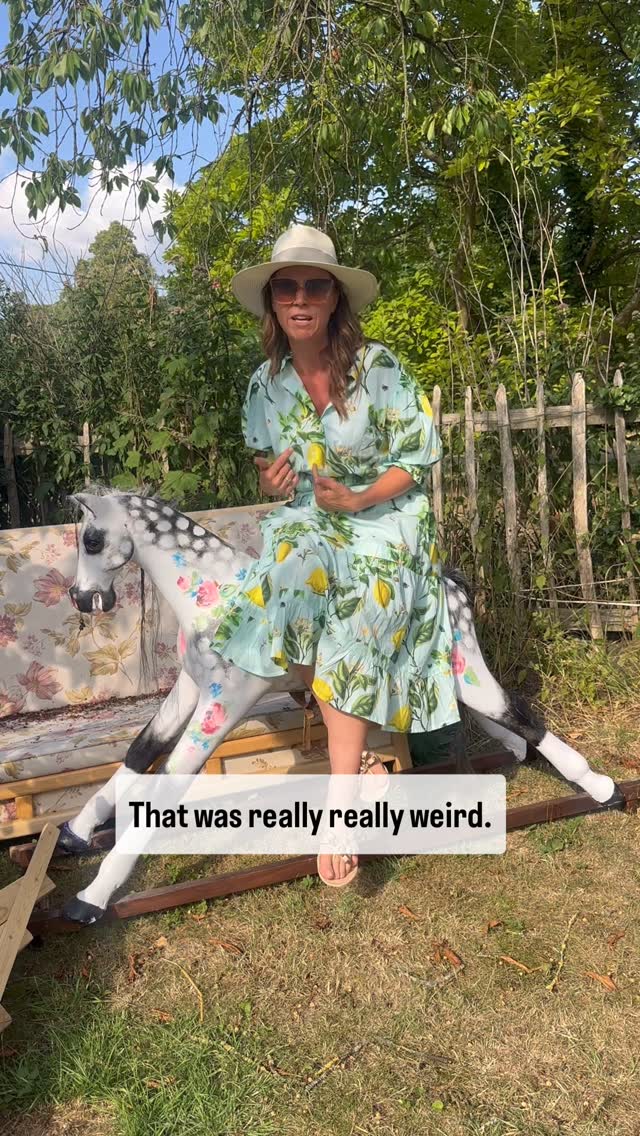 Instagram post by @augusts_garden for Hicks & Brown. Caption reads: A message to the people who robbed my garden!....