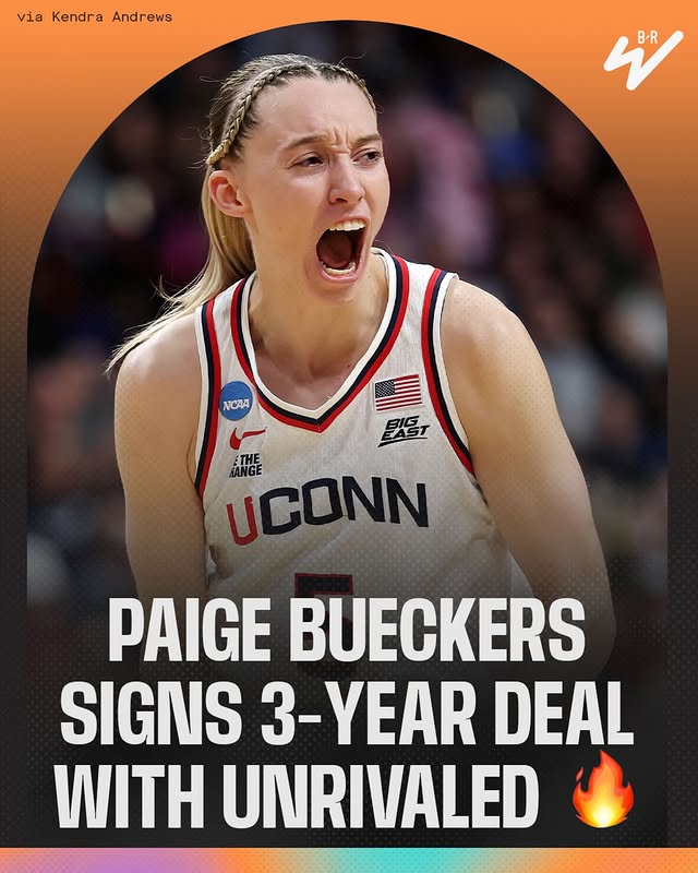 Instagram post by @brwsports for Bleacher Report. Caption reads: After previously signing an NIL deal with....