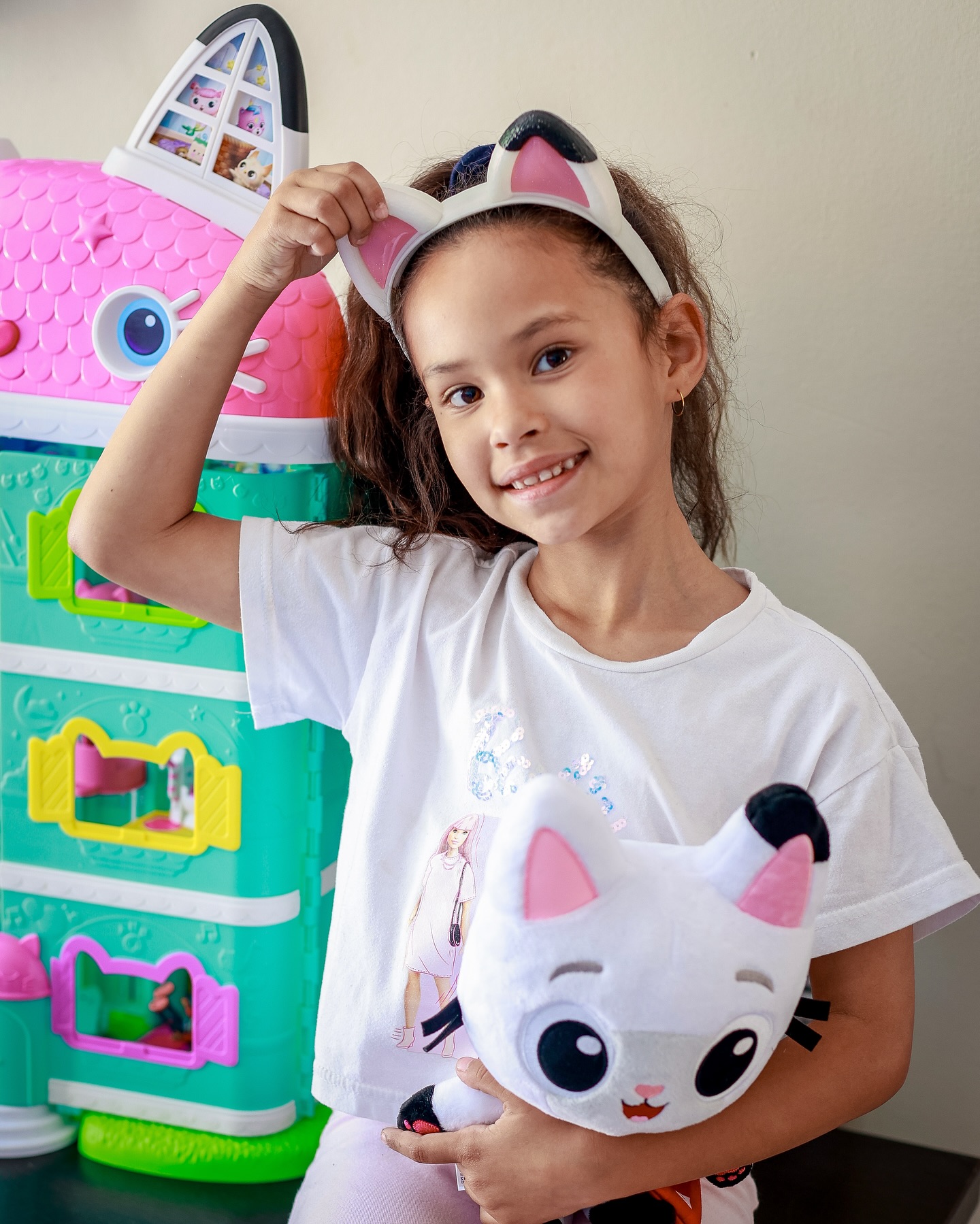 Instagram post by @nadinesmallbergblog for Prima Toys. Caption reads: Have you seen the new Gabby’s Dollhouse Movie yet?....