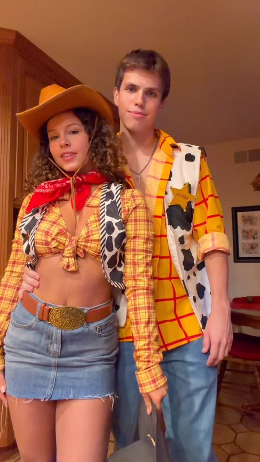 Instagram post by @gabriellasaraivah for Dolls Kill. Caption reads: Toy story 🥰 Fit @dollskill #toystory #jessie....