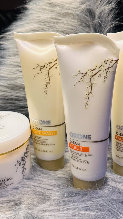 Instagram post by @elegance_beauty4u for Ozone Signature. Caption reads: #Ad @ozone_ayurvedics Say goodbye to tan lines and....