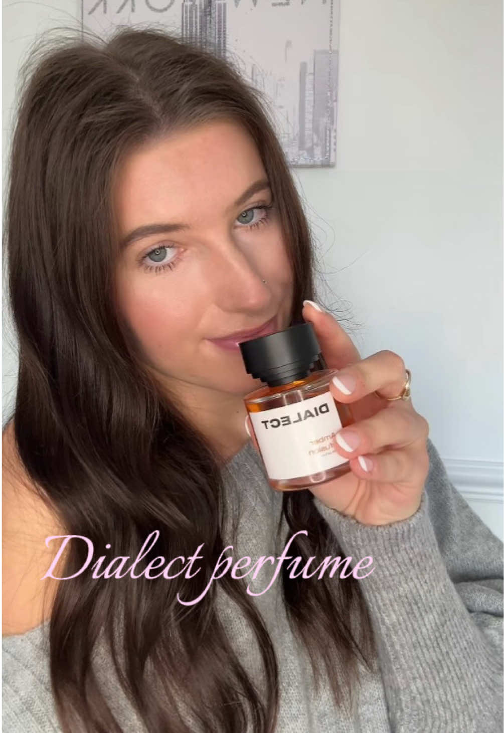 TikTok post by @bethrodriguez.x for Dialect Södertälje. Caption reads: #ad smelling expensive on a budget ✨✨ @DIALECT....