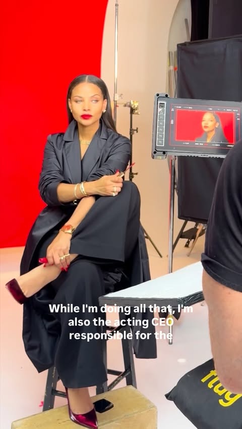 Instagram post by @denisevasi for Intuit QuickBooks. Caption reads: #Ad Scaling a founder-led beauty brand means....