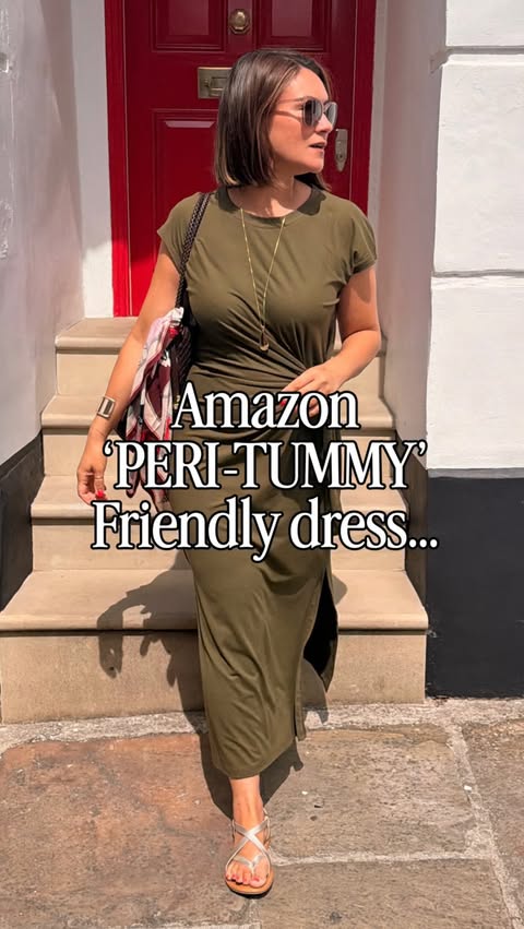Instagram post by @oh.my.style_ for STYLINK. Caption reads: Ad|aff linked with @stylink Comments ‘DRESS’ for....