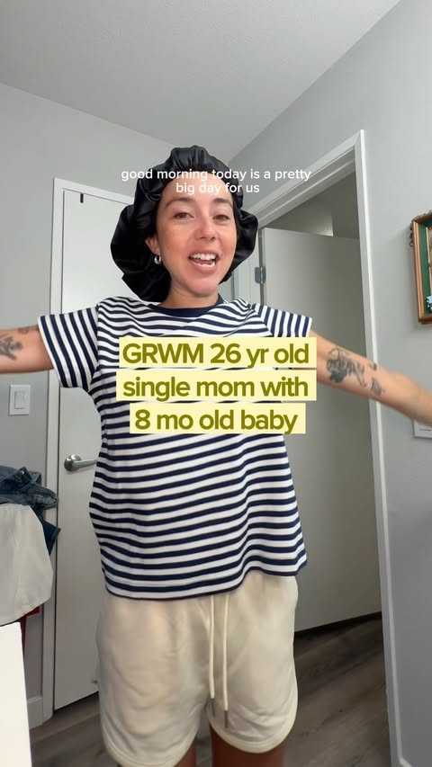 Instagram post by @m0o0onchild for H&M. Caption reads: [...] mommy who’s got it all figured out in @hm!!!....