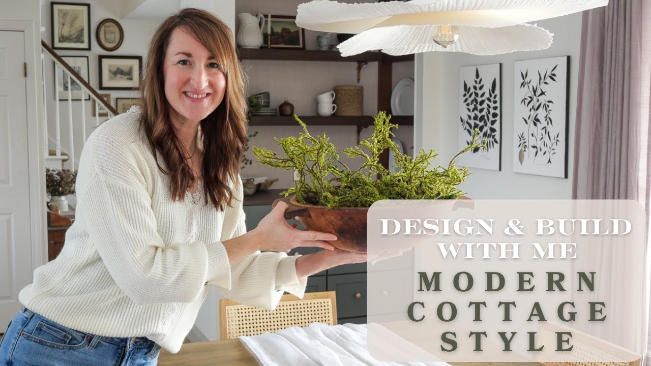 YouTube post by @GraceInMySpace for Flodesk. Caption reads: DIY Coffee Station To Transform our Dining Room....