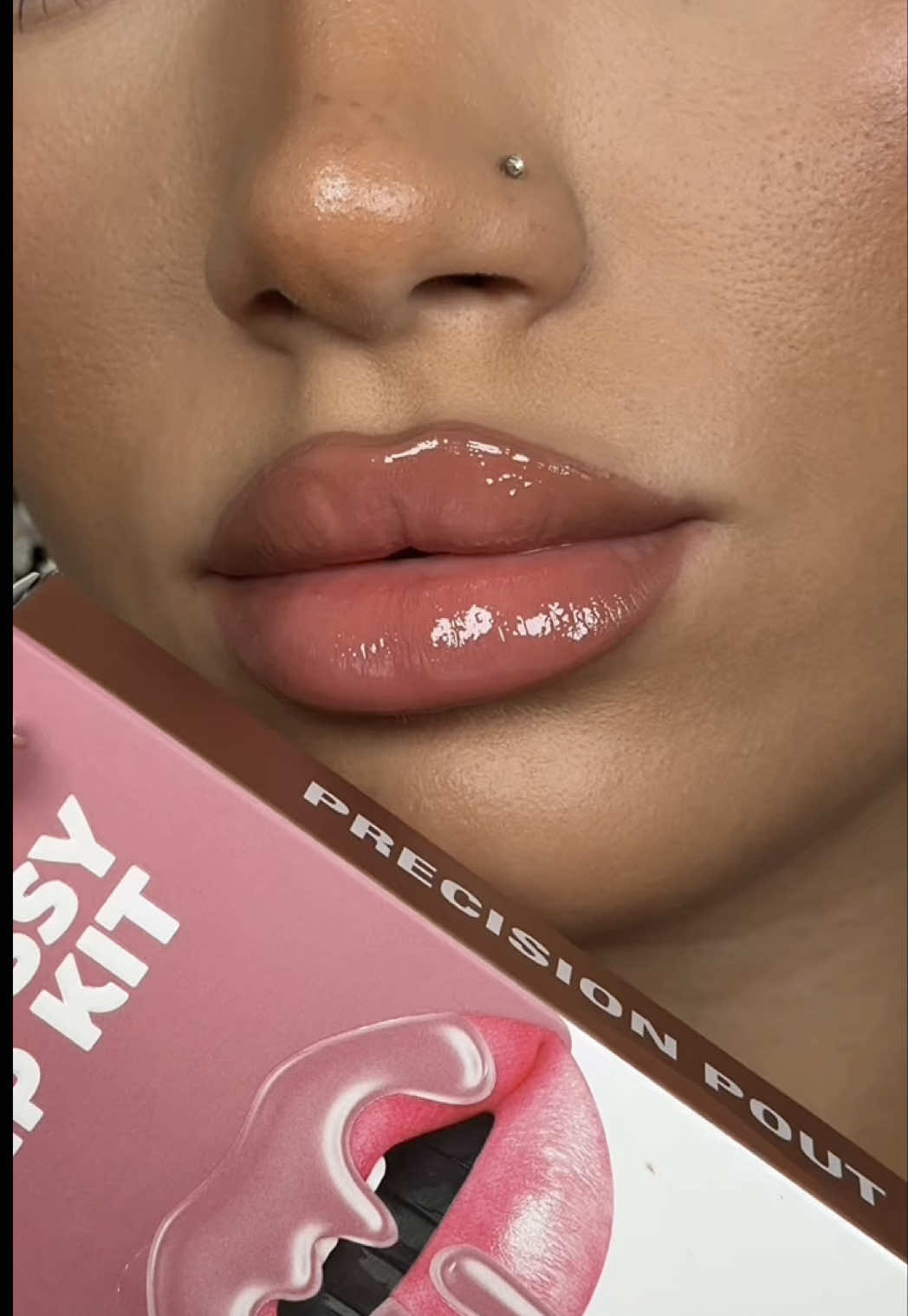 TikTok post by @hannahmsophia for Kylie Cosmetics. Caption reads: [...] stock up on my favourite kylie cosmetics....