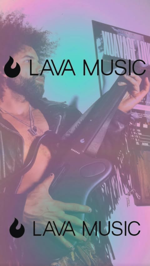 Instagram post by @xuavage_love for LAVA MUSIC. Caption reads: Unveiling something special.
This is the LAVA....