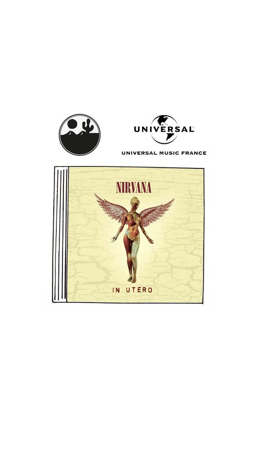 Instagram post by @emilebiraud for Universal Musiek. Caption reads: Aujourd’hui on s’attaque au troisième (et dernier)....