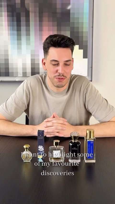Instagram post by an influencer for Boadicea The Victorious. Caption reads: 5 of my favorite fragrance discoveries in 2025 Il....