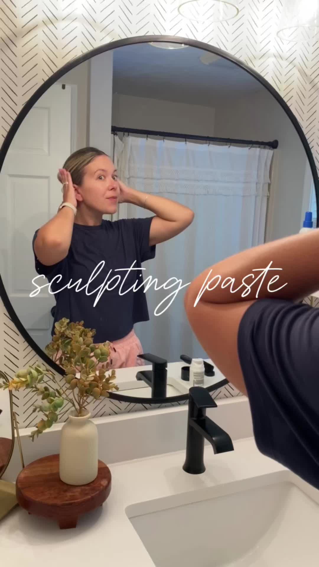 TikTok post by @meg__and_co for LolaVie. Caption reads: [...] hair should take 30 seconds max! The....