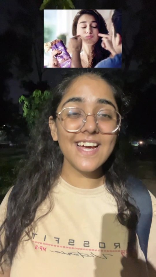 Instagram post by @yashasvi_bhardwaj21 for Cadbury Dairy Milk. Caption reads: Who remember this @cadburydairymilkin ....