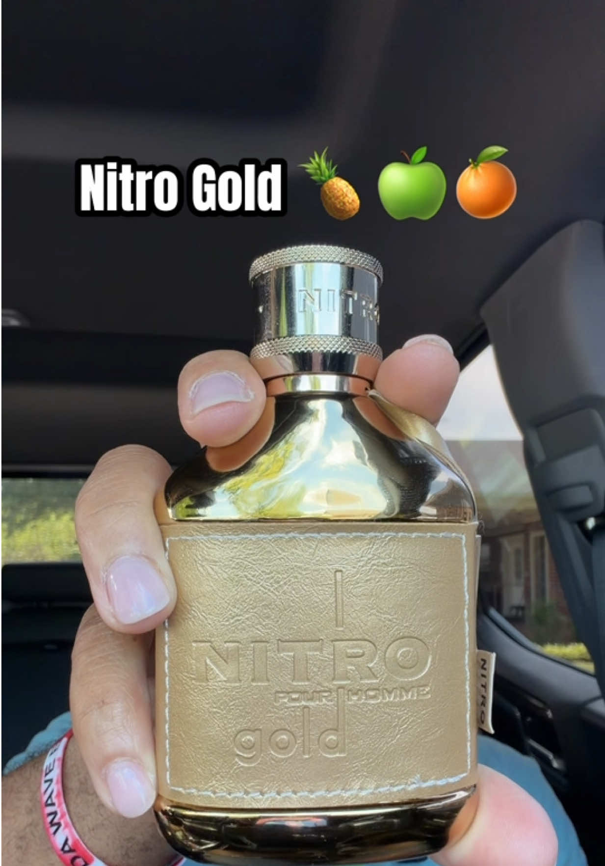 TikTok post by @ballfadedit for PerfumeboxUSA. Caption reads: [...] Fruity 🍍🍊🍏 @Dumont Paris Perfumes....