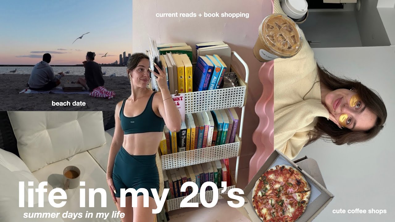 YouTube post by @VanessaTiiu for Astrid & Miyu. Caption reads: life in my 20's ✧･ﾟ* summer days, beach dates,....