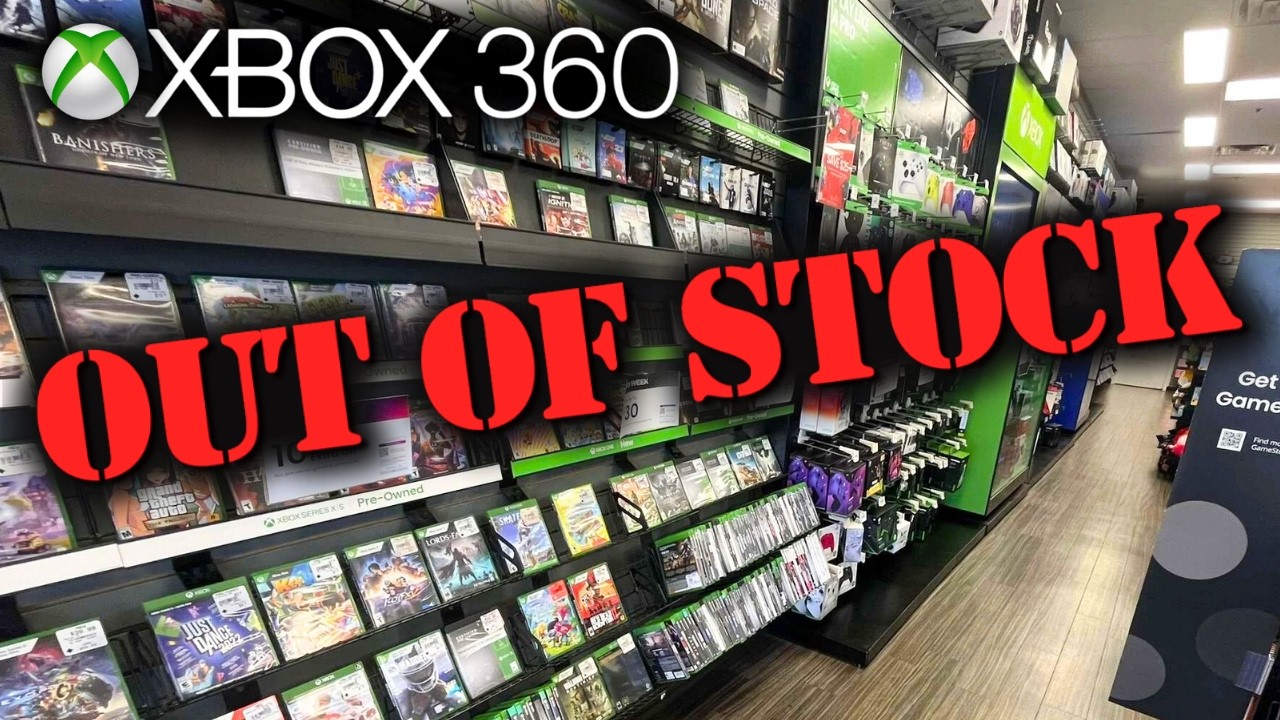 YouTube post by @RNGGamerYT for Sneak Energy. Caption reads: Buy these XBOX 360 Games BEFORE It's TOO LATE.