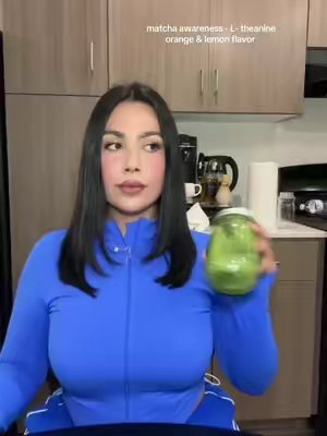 TikTok post by @ruubyibrra for Bimbo Promotion. Caption reads: my on the go matcha 🍵 @Kglowing @OSULLOC #osulloc....